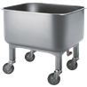 Carro de transporte inoxidable con desagüe 1/2" 200 lts.