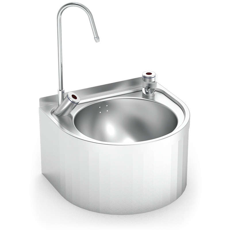 Fuente de agua electrónica de fijación mural 350x300x200 mm.