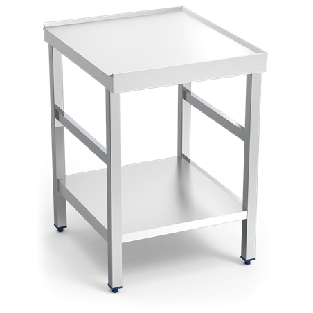 Mesa de salida para lavavajillas c/entrepaño 610x700x865 mm.