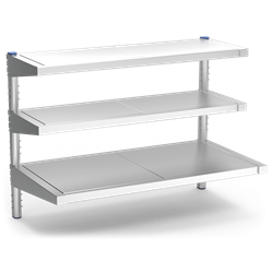 Estantería inox mural Imagine 3 nivel 764x450x860 mm