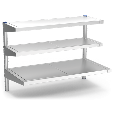 Estantería inox mural Imagine 3 nivel 1174x655x860 mm