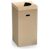 Papelera de cartón reciclable 130 litros, 394x394x800 mm
