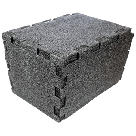 Interior isotérmico opcional para caja de reparto 60 lts.