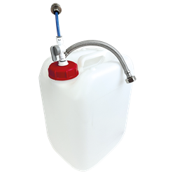 Kit de conexión a red de agua para lavamanos autónomo