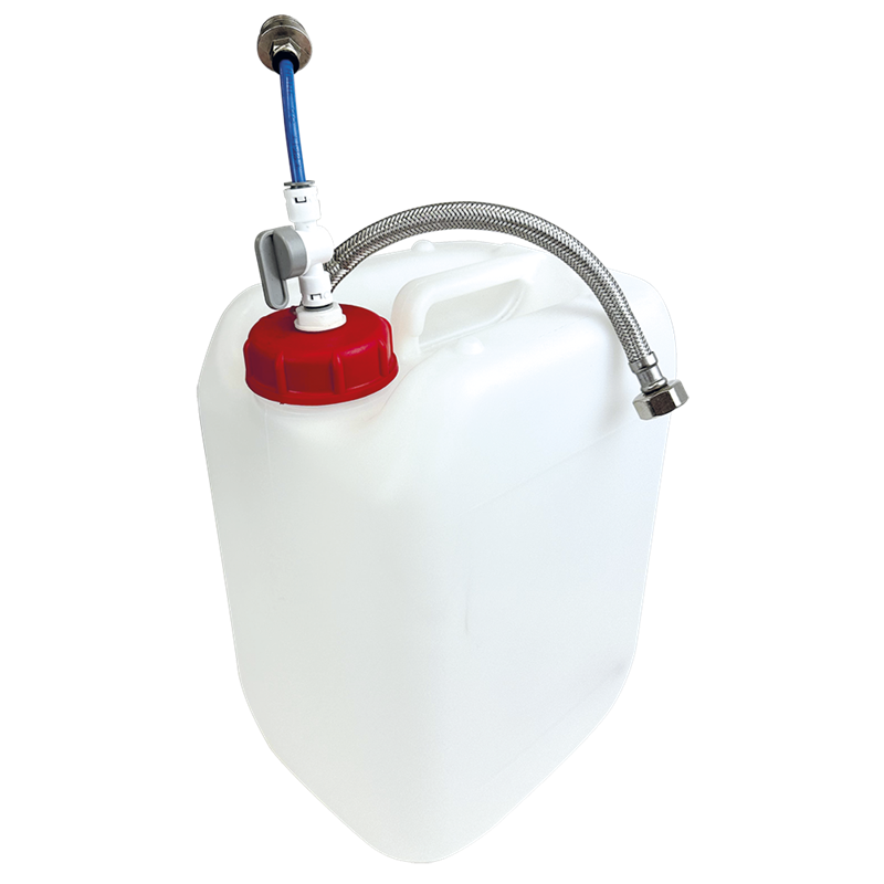 Kit de conexión a red de agua para lavamanos autónomo