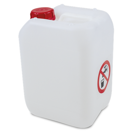 Bidón jerrican apilable blanco 25L para fregadero autónomo