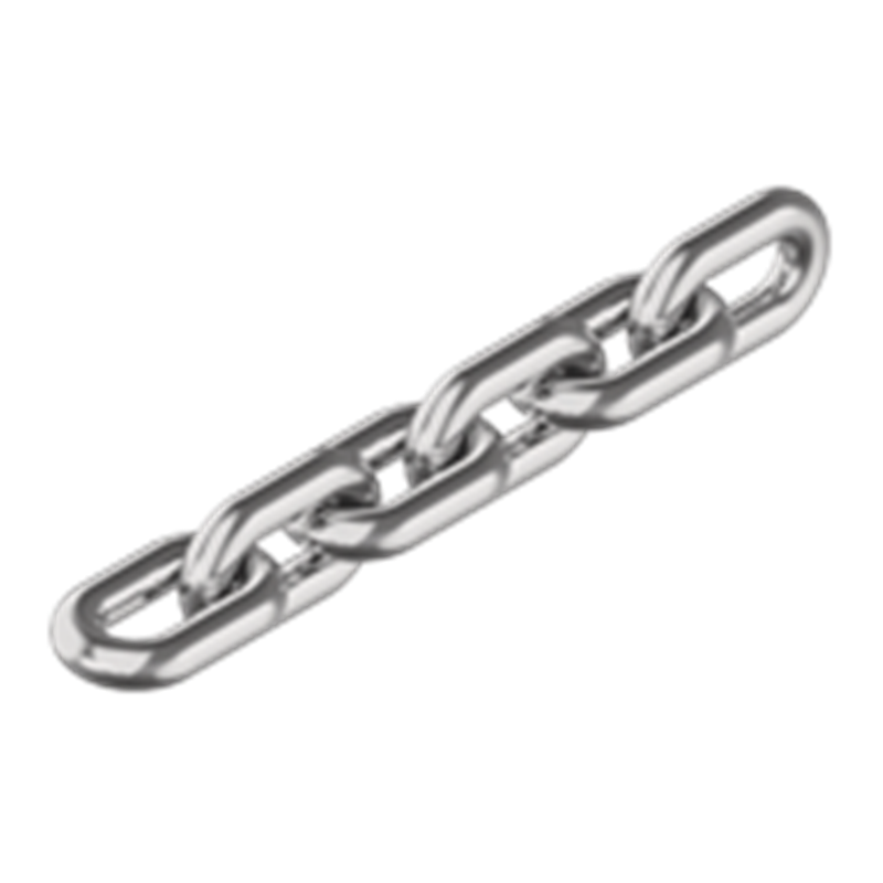 Cadena eslabón largo según norma DIN 766 ø4 A4