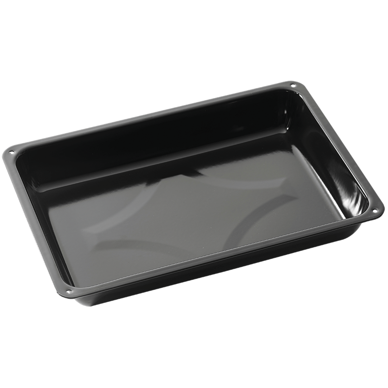 Bandeja rectangular en acero esmaltado