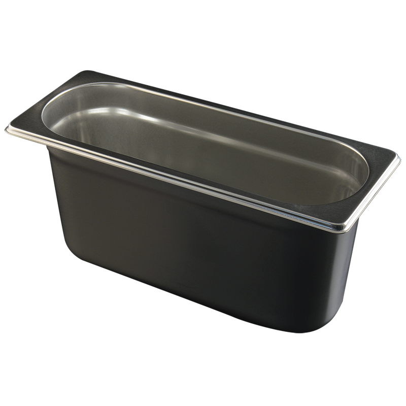 Cubeta Gastronorm lisa 2/8 - 40 Dimensiones 325x132x40 mm.