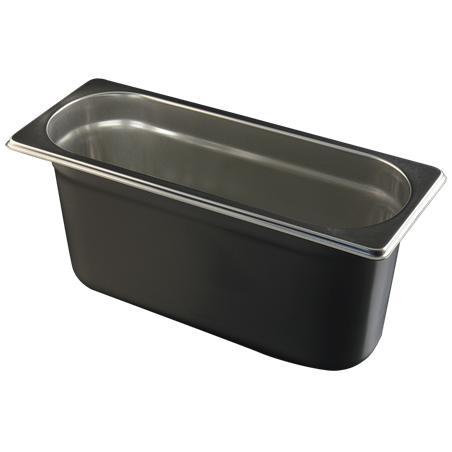 Cubeta Gastronorm lisa 2/8 - 150 Dimensiones 325x132x150 mm.