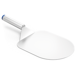 Pala lisa para pizza mango corto acero inoxidable