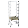 Carro para cestas de lavavajillas 7 niveles 555x555x1700 mm.