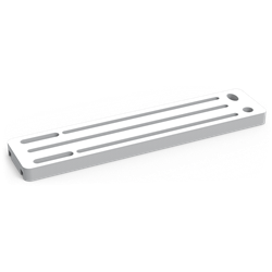 Portacuchillos de polietileno blanco