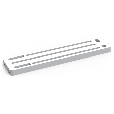 Portacuchillos de polietileno blanco