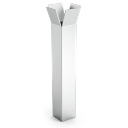 Garra galvanizada para tirantes 100 mm.