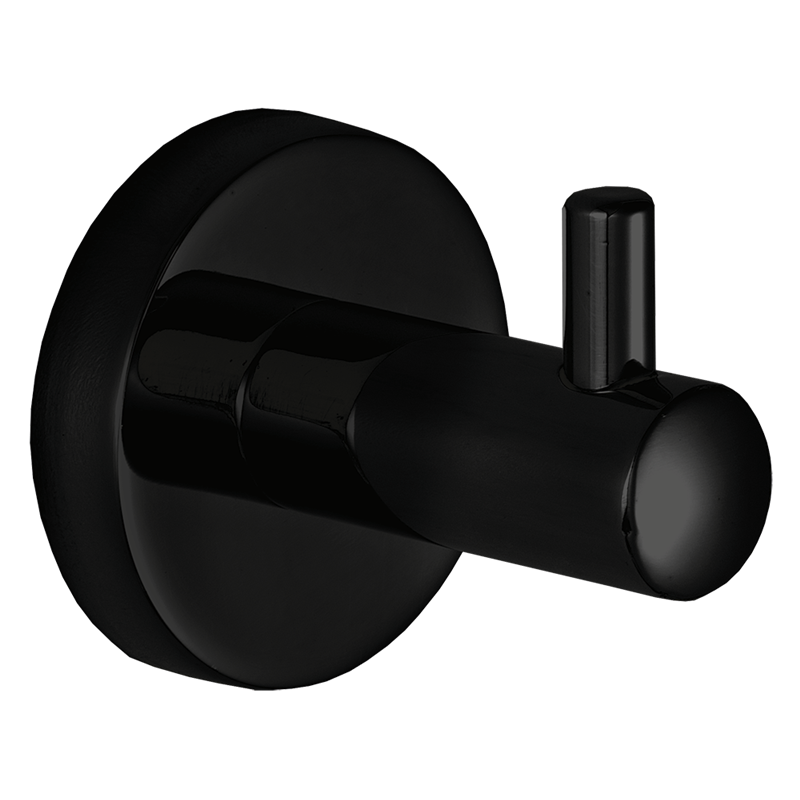 Perchero inoxidable negro serie Black