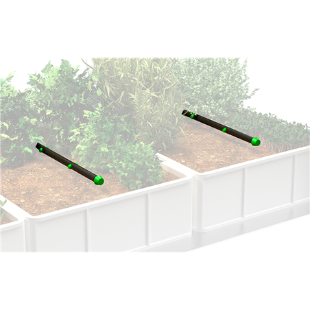 Kit de riego opcional para estante huerto de interior 1400 mm.