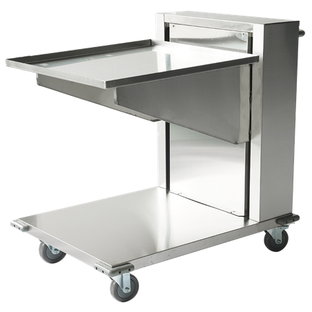 Carro dispensador a nivel constante de bandejas 850x620x900 mm.