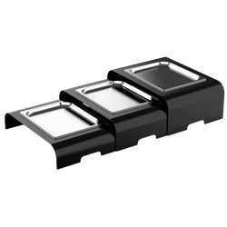 Expositor bandeja para buffet altura 190 mm.