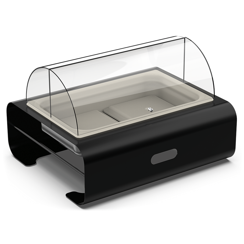 Vitrina expositora para buffet