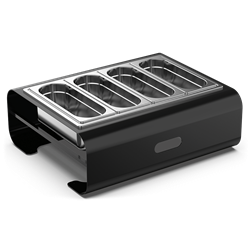 Soporte 4 cubetas Gn (2/8) para buffet