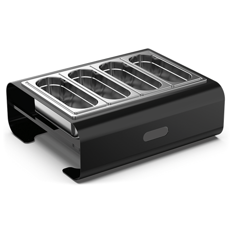 Soporte 4 cubetas Gn (2/8) para buffet