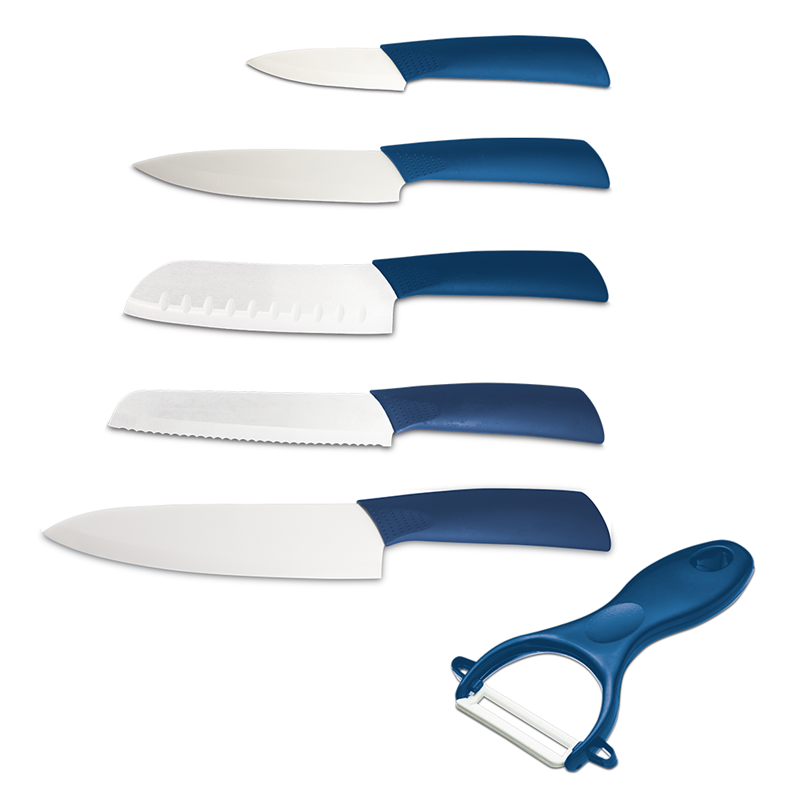 Kit de cuchillería de cerámica de 6 piezas