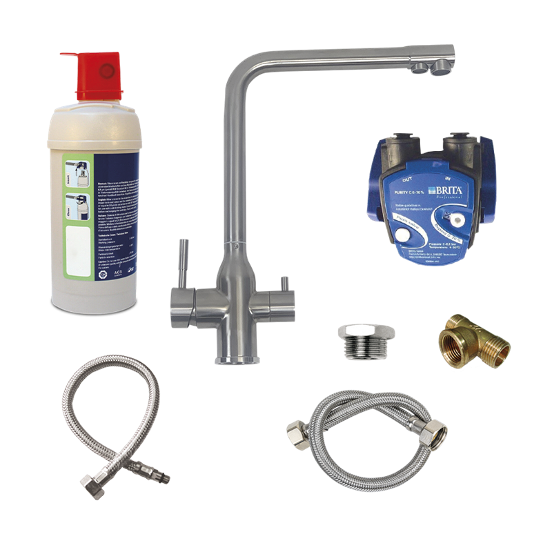 Kit purificador de agua con grifo de doble uso 463222