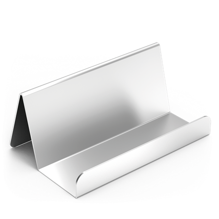 Soporte inoxidable para tarjetas de visita