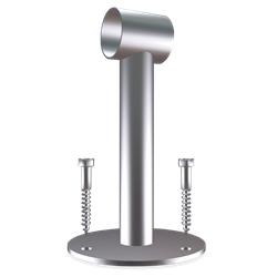 Soporte de suelo 200x38 mm.