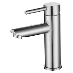 Grifo inoxidable monomando para lavabo serie Vega