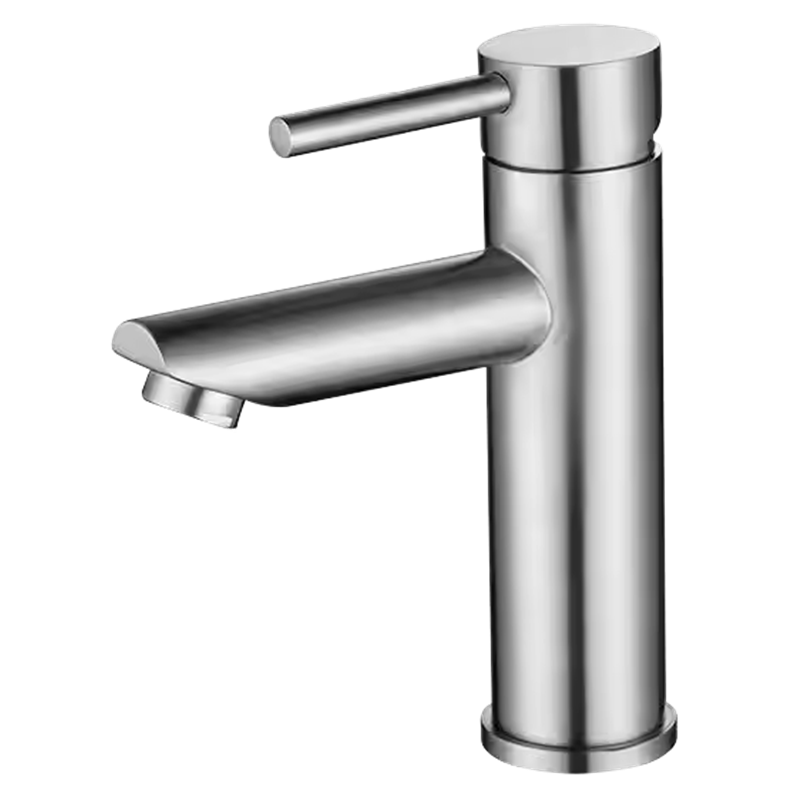 Grifo inoxidable monomando para lavabo serie Vega