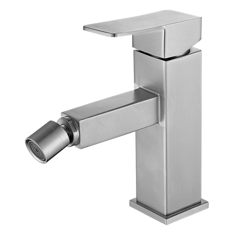 Grifo inoxidable monomando para bidé serie Merak