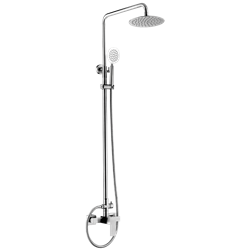 Grifo inoxidable monomando para ducha modelo Eco Cuadrado