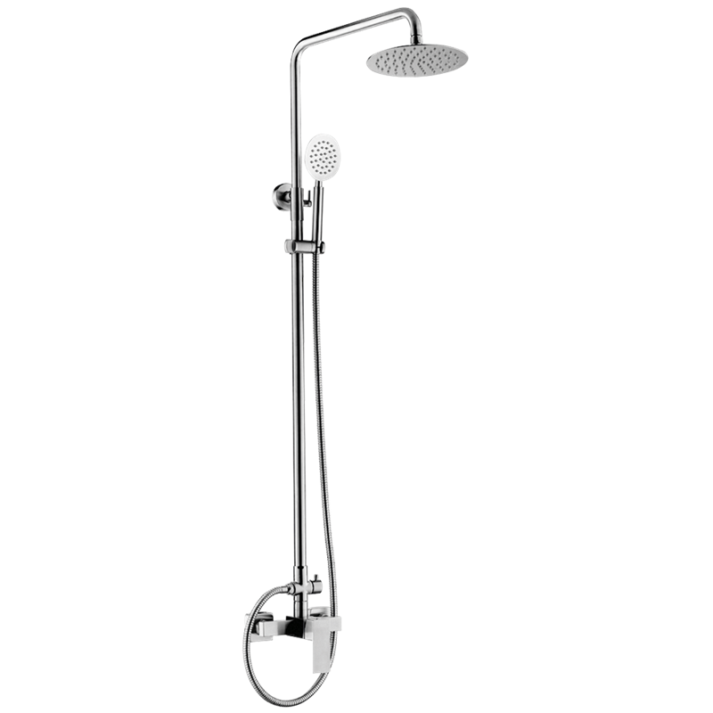 Grifo inoxidable monomando para ducha modelo Eco Cuadrado