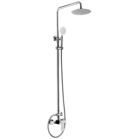 Grifo inoxidable monomando para ducha modelo Eco Cuadrado