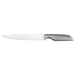 Cuchillo trinchador con mango de acero inoxidable antideslizante - Serie GripMaster