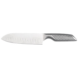 Santoku alveolado mango acero inoxidable antideslizante 170 mm.