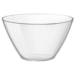 Ensaladera de cristal 1,8 lts.