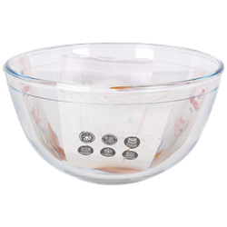 Bowl para mezclar de cristal 2,5 lts.