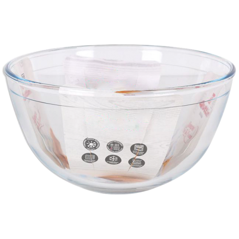 Bowl para mezclar de cristal 2,5 lts.