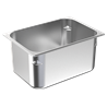 Cubeta apilable para heladería 360x250x180 mm. Capacidad: 12,6 lts.