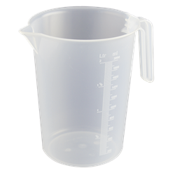 Jarra medidora de polipropileno 2 lts.