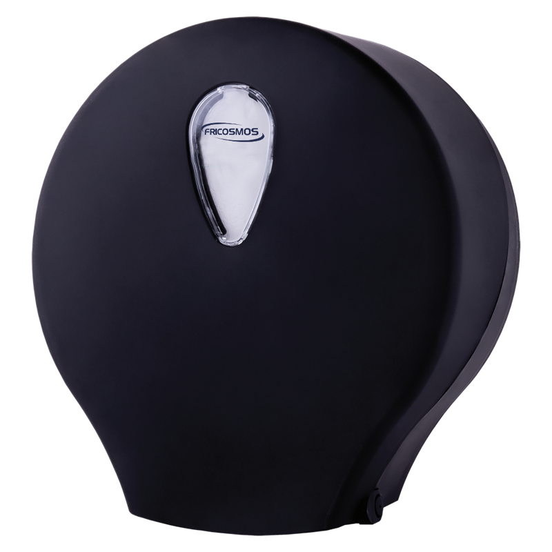 Dispensador de papel higiénico negro mate Colección de baño Serie Black