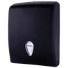 Dispensador de toallas Z negro mate 600 serv. Colección de baño Serie Black