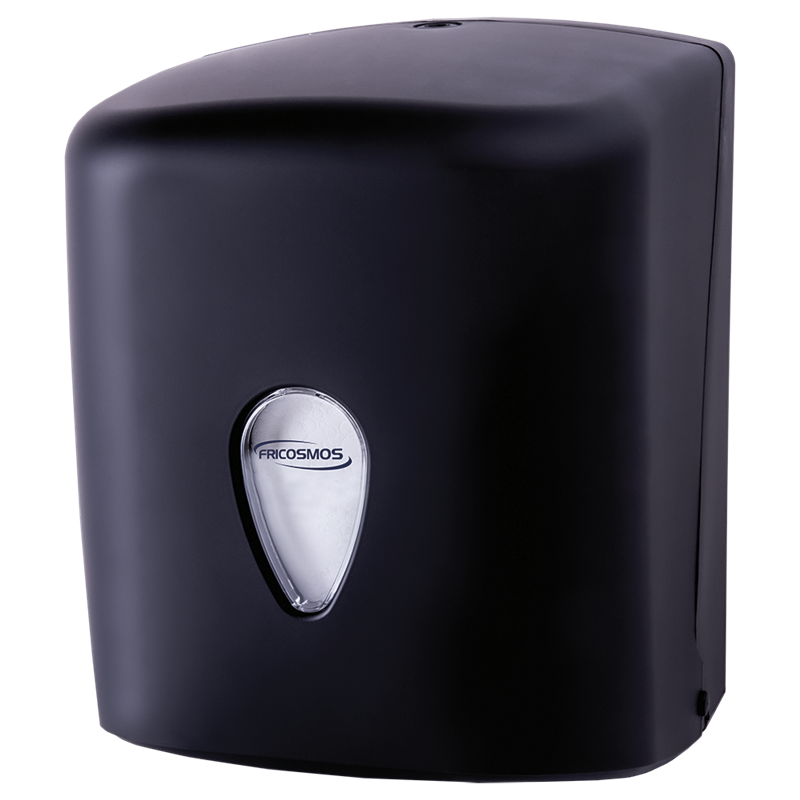 Dispensador de papel mecha negro mate Colección de baño Serie Black