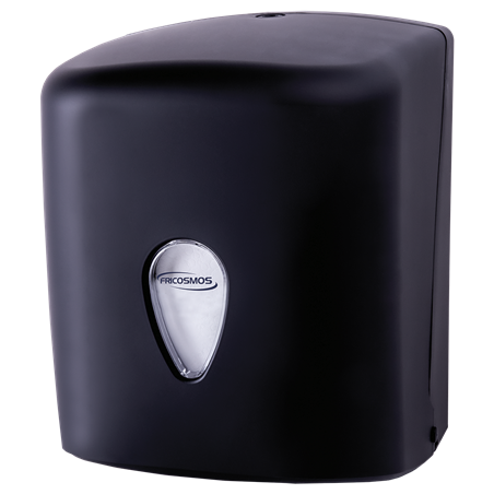 Dispensador de papel mecha negro mate Colección de baño Serie Black