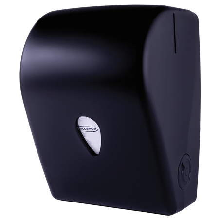 Dispensador de toallas con autocorte negro mate Colección de baño Serie Black