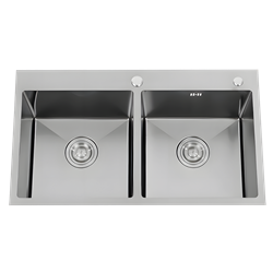 Fregadero 2C 820x450x220 mm. Serie Urban