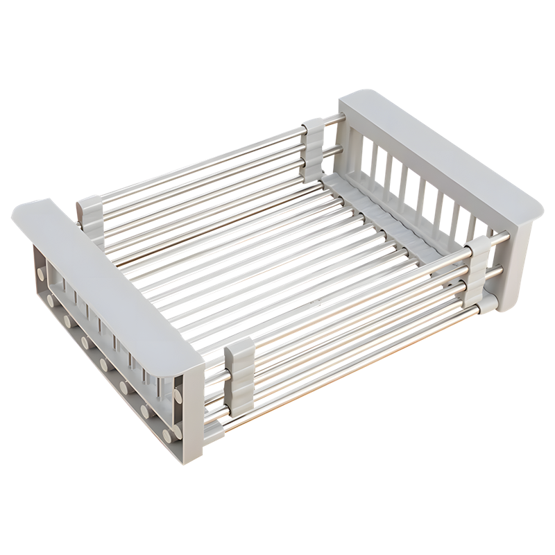 Escurridor extensible para fregadero en acero inoxidable